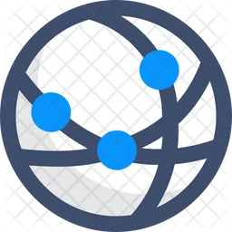 Global Network  Icon