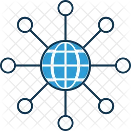 Global Network  Icon