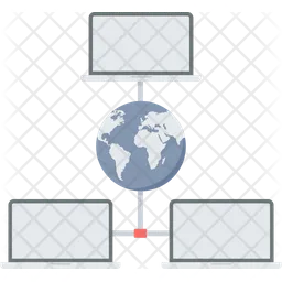 Global Network  Icon