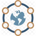 Internet Globe Internet Server Icon