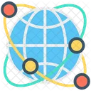 Internet Globe Internet Server Icon