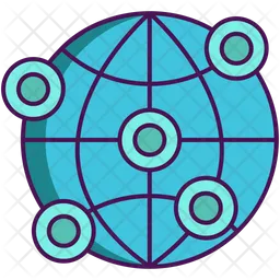 Global Network  Icon