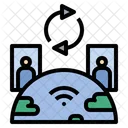 Communication Network Wifi Icon