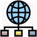 Global Network Network Connections Icon