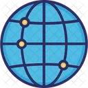 Global Network Globe Network Icon