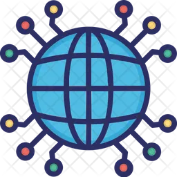 Global Network  Icon