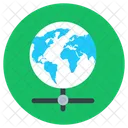 Shared Global Network Global Network Global Connection Icon