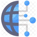 Global Network Affiliate Network Worldwide Network Icon