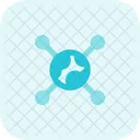 Global Network Global Connection Globe Network Icon