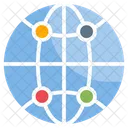 Global Network Network Communication Icon