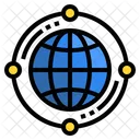 Global Network Network Global Connection Icon