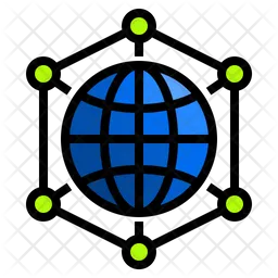 Global Network  Icon