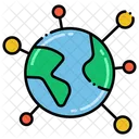 Global Network Global Connection Connection Icon