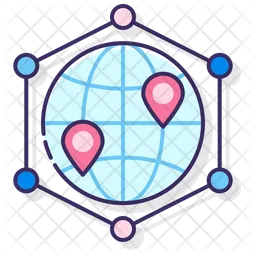 Global Network  Icon