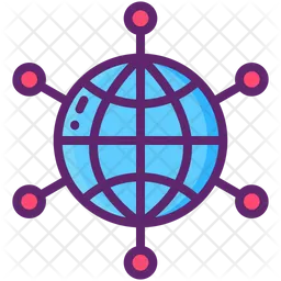 Global Network  Icon