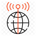 Global Network Hotspot Wireless Network Icon
