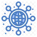 Global Network Global Connection Global Icon