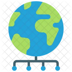 Global Network  Icon