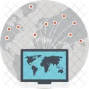 Network Connection Global Icon