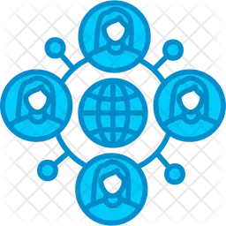 Global Network  Icon