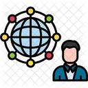 Global Network World Network Icon