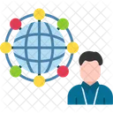 Global Network World Network Icon