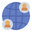 Global Network Internet Communication Icon