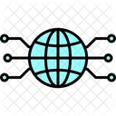 Global Network Global Business Icon