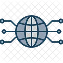 Global Network Global Business Icon