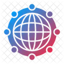 Global Network  Symbol