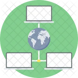 Global Network  Icon