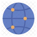 Global Network Server Web Icon