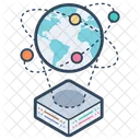Global Connection Global Network Globalization Icon