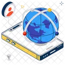 Global Network Network Global Connection Icon