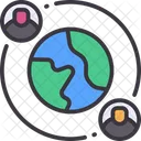 Global Network Internet Connection Icon