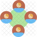Global Network Worldwide Icon
