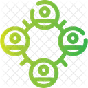 Global Network Worldwide Icon