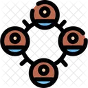 Global Network Worldwide Icon