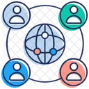 Global Network  Icon