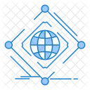 Global Network  Icon