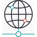 Global Network  Icon