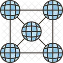 Global Network  Icon