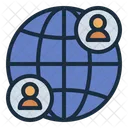 Global Network  Icon