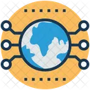 Global Network Technology Icon