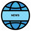 Global News International News Global Communication Symbol