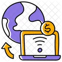 Transaction Money Mobile Icon