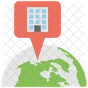 Internationalization Global Office Icon