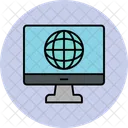 Global Online Computer Global Icon