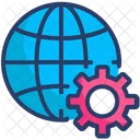 Global Settings Internet Settings Optimization Icon