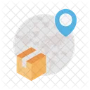 Global Parcel Delivery Icon